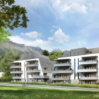 Image projet « Le Grand Chatelet » – Construction de 132 Logements à Meylan (38)