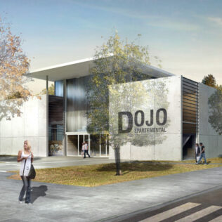 Image projet Construction du Dojo Départemental, Campus de Grenoble, À Saint-Martin-d’Hères (38)